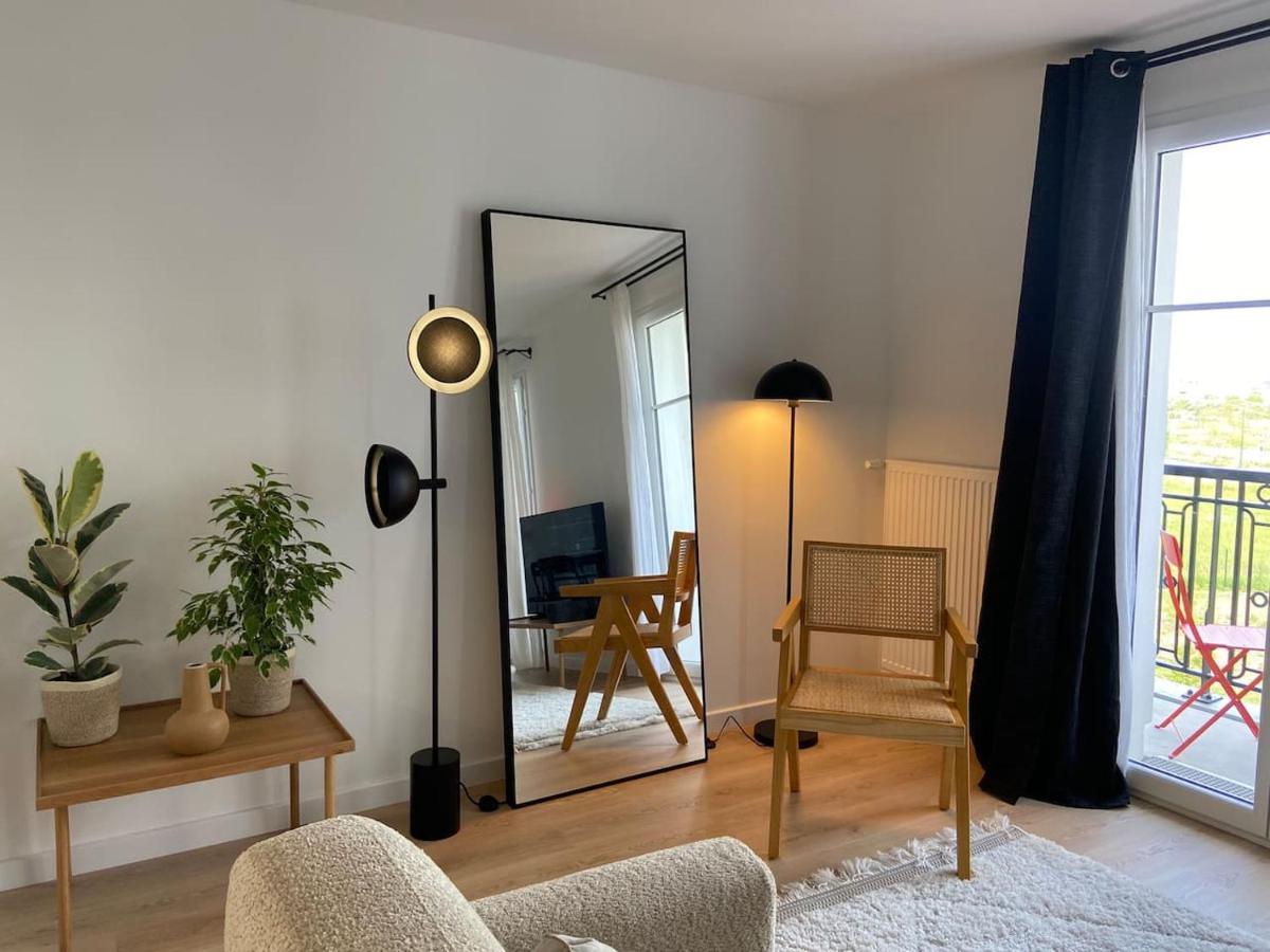 Disneyland Minimalist Lifestyle - 5 Pax Lägenhet Serris Exteriör bild